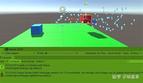 Unity开发随记录01 碰撞检测基础（两个cube的碰撞、cube与particle System的碰撞） 知乎