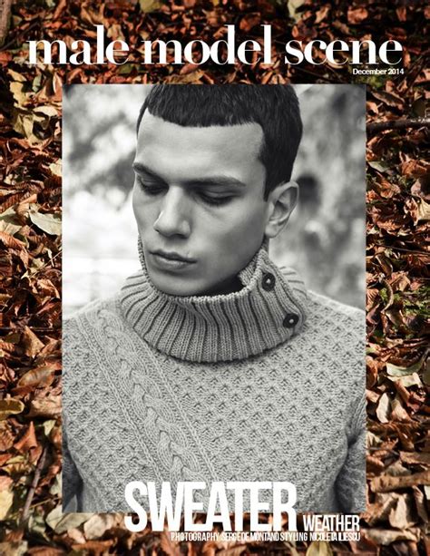 Sweater Weather By Serge De Montand And Nicoleta Iliescu For Male Model