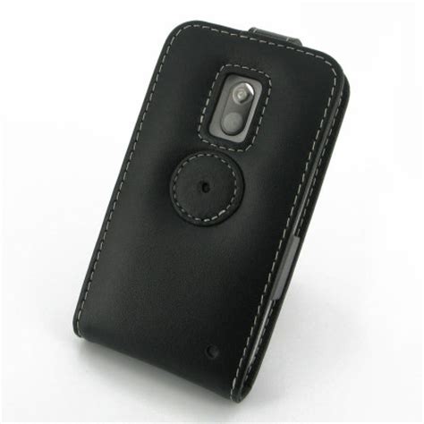 Pdair Leather Top Flip Case For Nokia Lumia Black Reviews