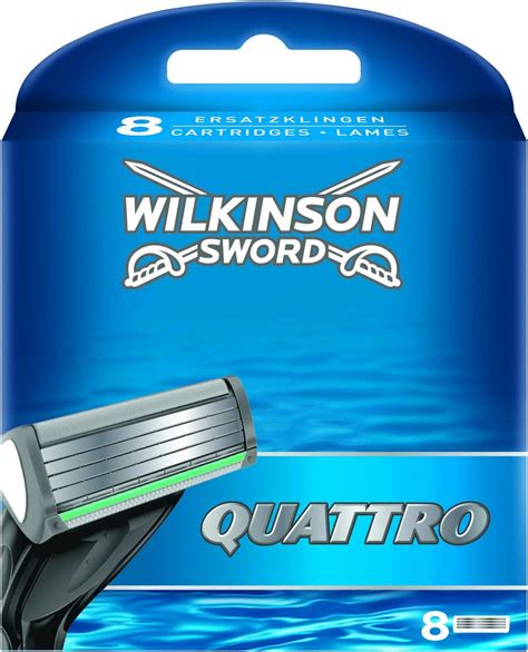 Wilkinson Sword Quattro Klingen St Ck Amazon De Drogerie