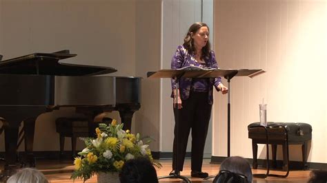 Vocal And Piano Recital September 12 2015 Youtube