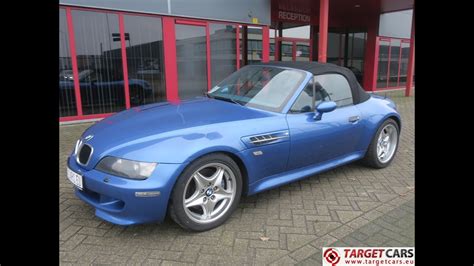 750310 Bmw Z3m Cabrio 32l 321hp S50 M Roadster 04 99 Blue 86046km Lhd Youtube