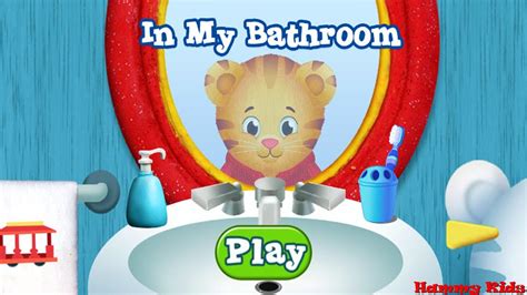 Daniel Tigers Neighborhood In My Bathroom Game Gameplay For Kids Youtube