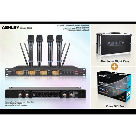 Jual Mic Wireless Ashley M Handled Original Shopee Indonesia