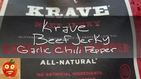 Krave Garlic Chili Pepper Youtube