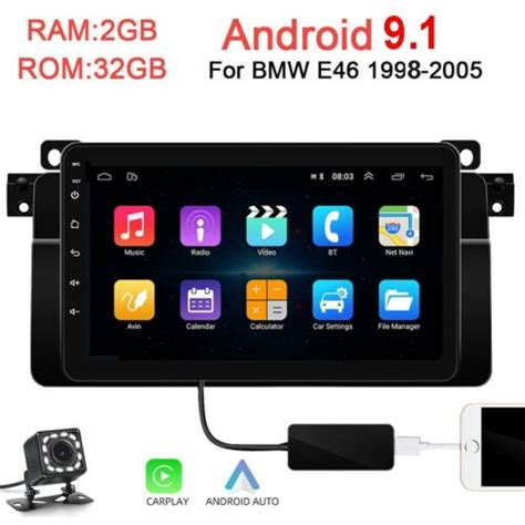 Android Car Radio Gps Stereo Player Carplay Navigation For Bmw E