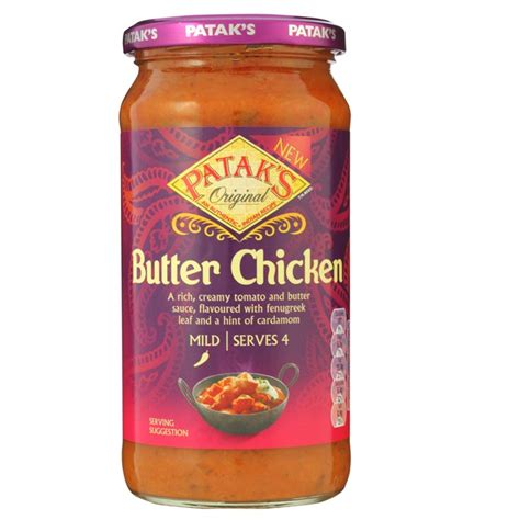 Butter Chicken Cooking Sauce From Patak S SecretMenus