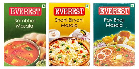 Everest Spices Variety Pack Sambhar Shahi Biryani Australia Ubuy