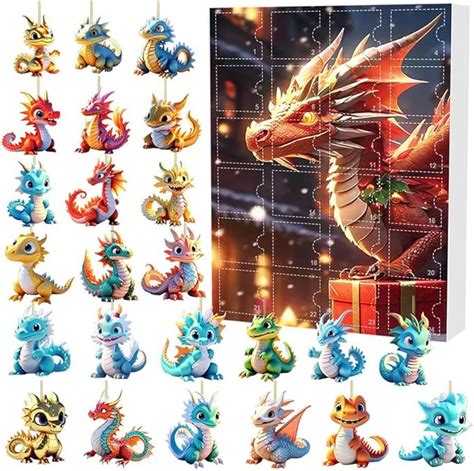 2024 Christmas Countdown Calendardragon Advent Calendar 2024dragon