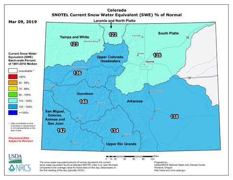 #Colorado #Snowpack/#Drought news: #ColoradoRiver Basin now above ...