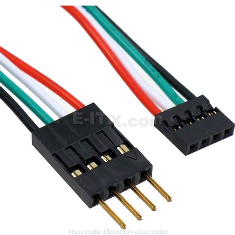 2.54mm to 2.0mm Pitch pin Header Adapter Cable for PC USB Port, 3 inch ...