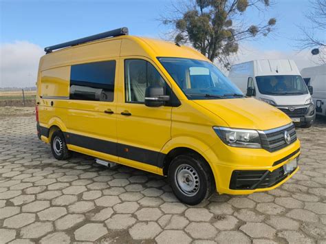 CAMPERVAN CRAFTER VIP 2 OSOBOWY KLIMA POSTOJOWA KPR Kampery