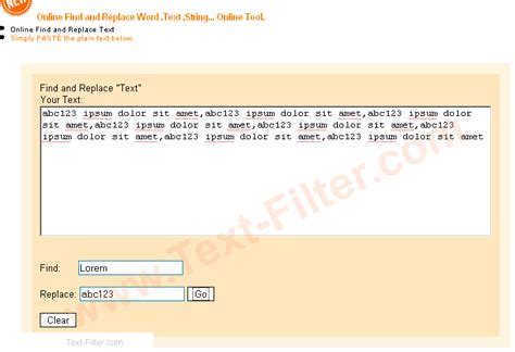 find  replace word find  replace text  tools
