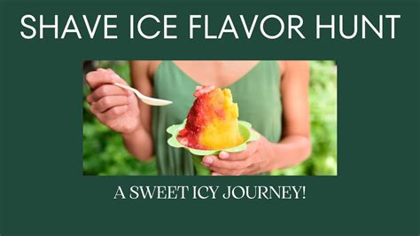 Shave Ice Flavor Hunt Pearl Ridge Kauai Ice Waves Kauai Mango Youtube