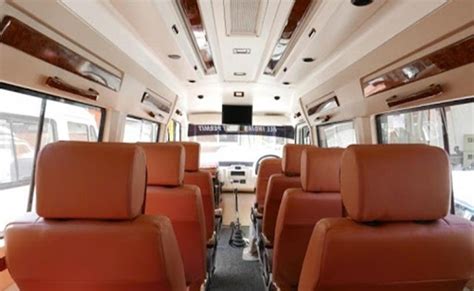 12 Seater Traveler Van For Rent Hire A 12 Seater Tempo Traveller