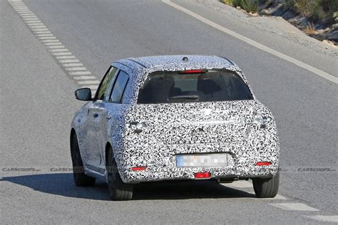 Suzuki Swift Makes Spy Debut Showing Evolutionary Styling Carscoops