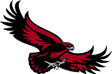 St Josephs Hawks Alternate Logo 2001 Flying Red Hawk Hawk Logo