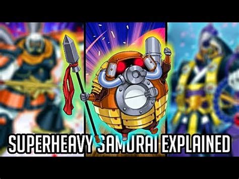 Superheavy Samurai Explained In 52 Minutes Yu Gi Oh Archetype