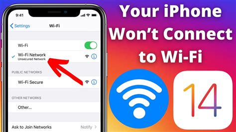 How To Fix An Iphone Won T Connect To Wifi Iphone Pro Pro