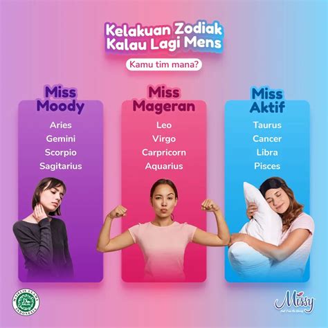 Zodiak Karakter Cewek Kalau Lagi Menstruasi Kamu Yang Mana