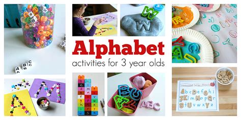 Alphabet Activities For 3 Year Olds No Time For Flash Cards