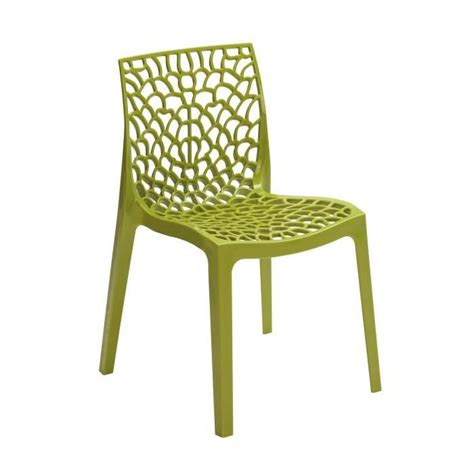 Green Boheme Chaise De Jardin Gruvyer En Polypropyl Ne Vert Anis