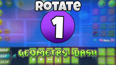 Como Usar El Rotate En Geometry Dash Dontruko