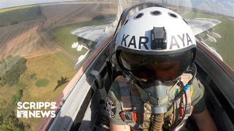 Heroic Ukrainian Pilots Cockpit Cam Shows Daring Below Radar Flight