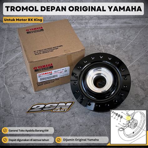 Jual Tromol Depan Hub Front RX King RXS RX King ORIGINAL 4X8 F5111 00