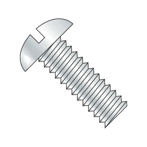 4 40 X 38 Machine Screws Brass Round Head Slotted Drive Full Thread Plain Finish