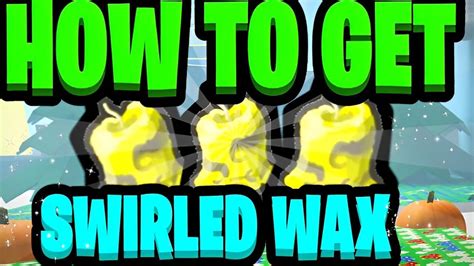 How To Get Swirled Wax Fast Updated 2024 Bee Swarm Simiulator Youtube