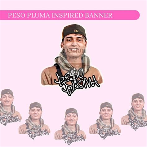 Buy Peso Pluma Banner Peso Pluma Party Decorations Doble P Online In