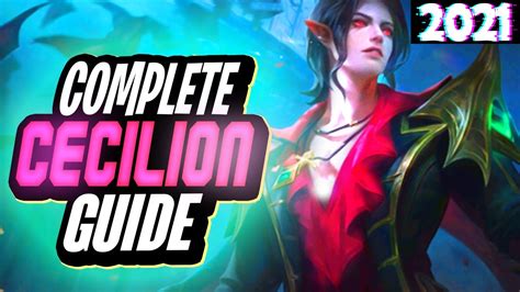 How To Use Cecilion In Mobile Legends 2021 Youtube