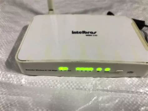 Roteador Intelbras Wrn 240 Modem Wi fi C Fonte Funcionando à venda em