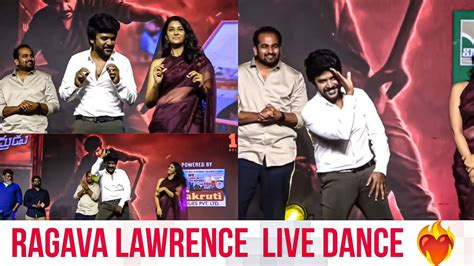 Raghava Lawrence Live Mass Dance Rudrudu Pre Release Event