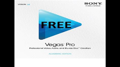 How To Get Sony Vegas Pro Full For Free No Virus Work Youtube