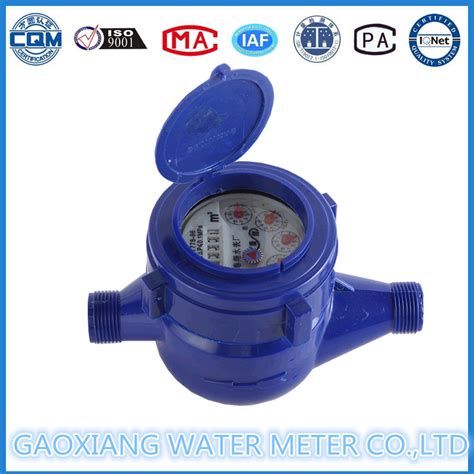 Dn15mm Dry Dial Cold Water Meter Of ABS Plastic Material China Multi