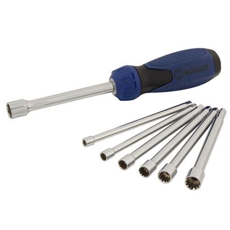 Kobalt 7 Piece SAE Hex Nut Driver Set At Lowes