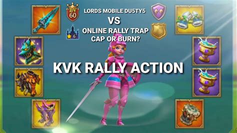 Lords Mobile Kvk Highlights Me Vs Online Rally Trap Youtube