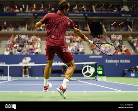 Time Grand Slam Champion Roger Federer Of Switzerland In Action