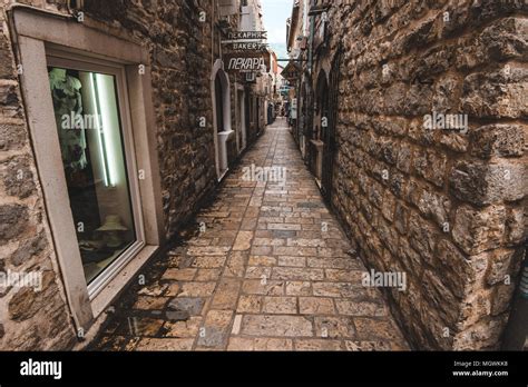 Old Town in Budva Stock Photo - Alamy