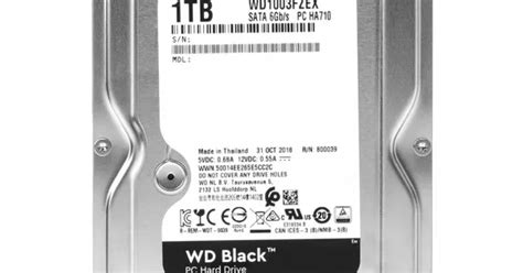 C Ng Hdd Western Digital Black Tb Sata Wd Fzex I Ph