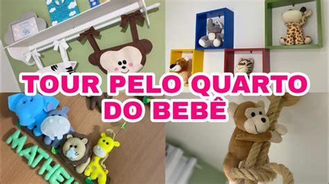 Tour pelo quarto do bebê quarto safari YouTube