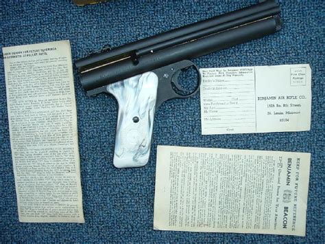 Benjamin Model 422 Semi Automatic Pislol In Box For Sale At Gunauction