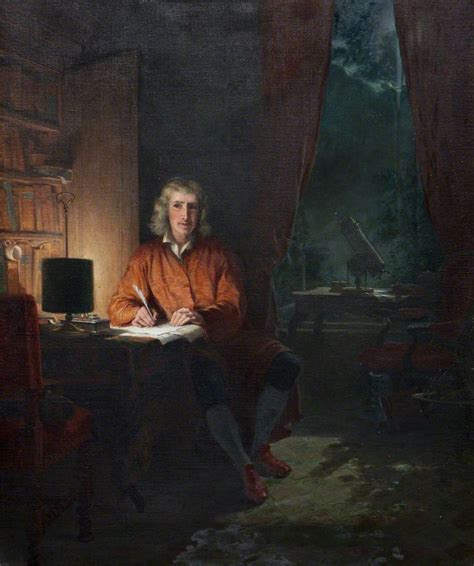 Isaac Newton In The Early 17th Century Isaac Newton Portrait