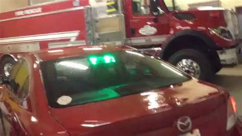 Pov Volunteer Firefighter Led Lights Youtube