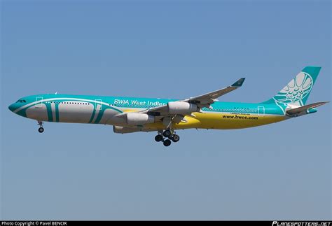 British West Indies Airways Bwia A340 300 R Aviationliveries