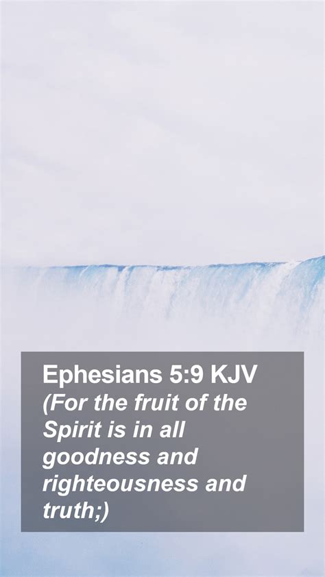 Ephesians Kjv Mobile Phone Wallpaper For The Fruit Of The Spirit