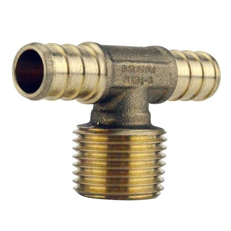 Apollo 1 2 Brass Pex B Barb X 1 2 Male Pipe Thread Adapter 57 Off