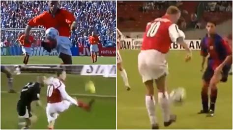 Dennis Bergkamp: Arsenal legend’s compilation video of his superhuman ...